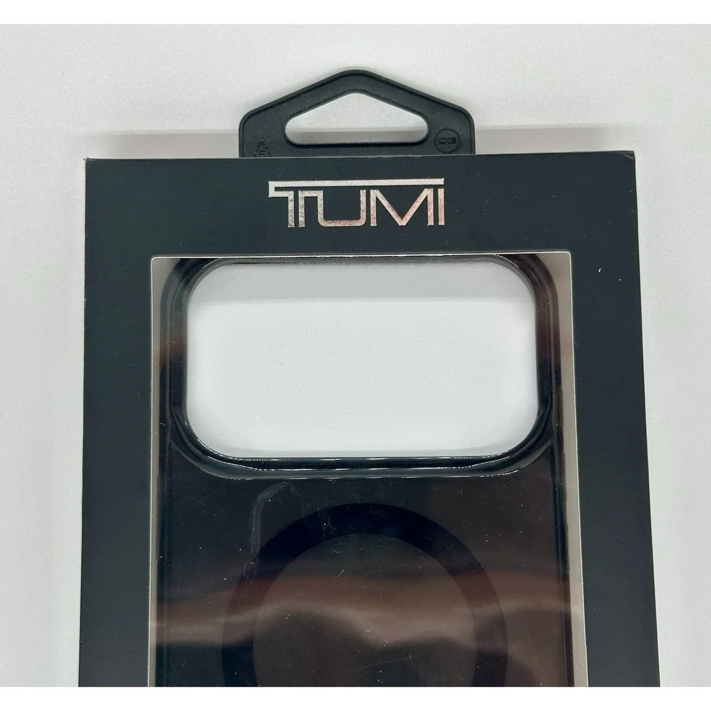 TUMI iPhone 17 Pro Max MagSafe Protective Case Black Clear Slim Cover New